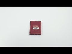 Tarjetas de juego con tema de papel laminado 52 Poker ODM