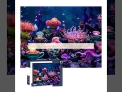 Empaquetado de caja de color para rompecabezas de 50*70 cm Dimensiones