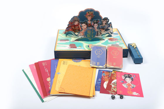 Un buen precio. De dificultad fácil a media Juegos de mesa educativos Juego de mesa incluido durante 3 años en línea