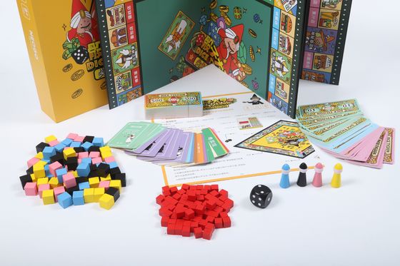 Un buen precio. CMYK Juegos de mesa imprimibles Logotipo personalizado para entretenimiento en línea