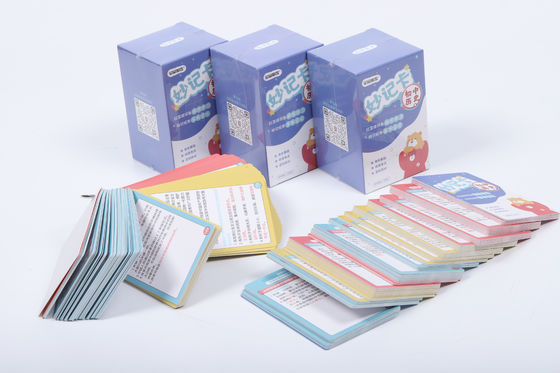 Tarjetas de juego de plástico de PVC personalizadas interactivas y divertidas