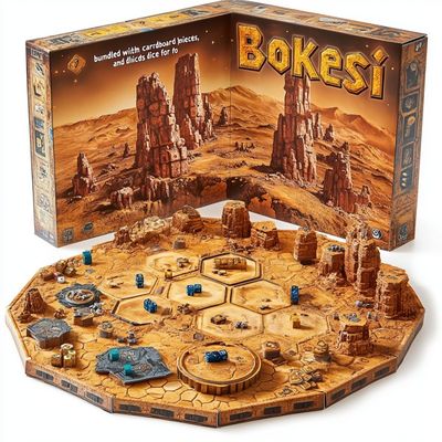 Un buen precio. Impresión digital Impresión personalizada Papel reciclable Juegos de mesa El entretenimiento perfecto para los compradores de habla inglesa en línea