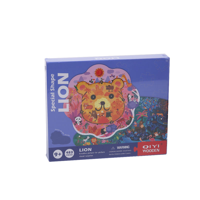 Puzzles personalizados de Navidad rectangulares 500 piezas Impresión a todo color