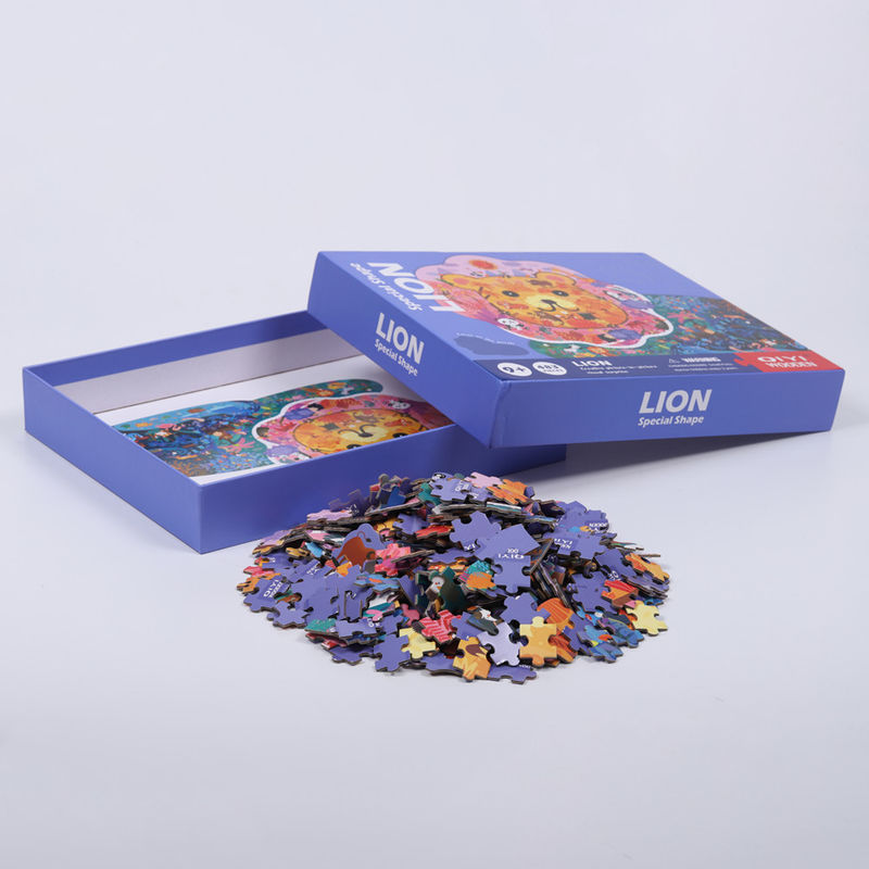 Puzzles personalizados de Navidad rectangulares 500 piezas Impresión a todo color