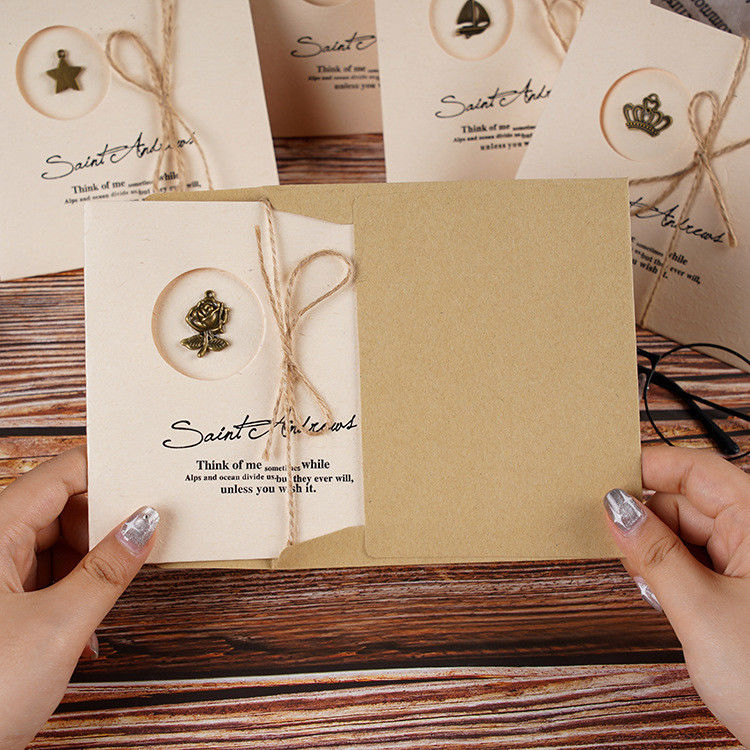 Tarjetas de felicitación innovadoras para ocasiones modernas cumpleaños / aniversario / gracias / mejorate / graduación