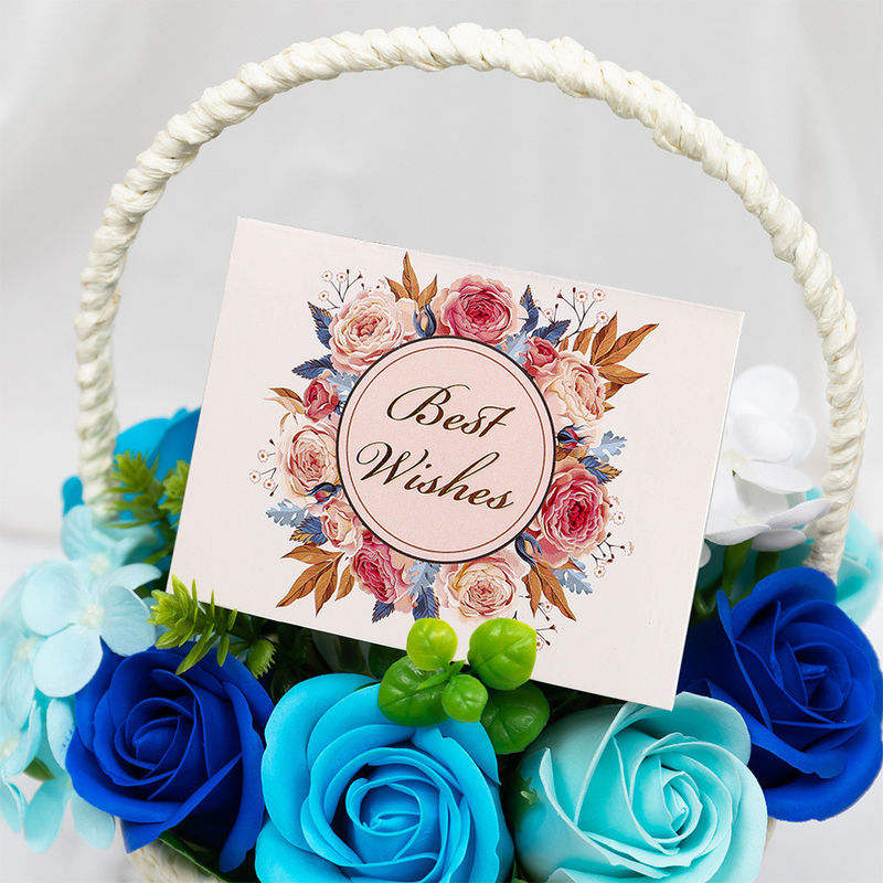 Tarjetas de felicitación creativas de estilo moderno multicolor 15 tarjetas por paquete