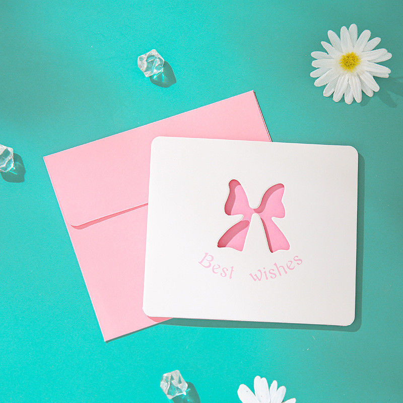 Varios diseños de inspiración de las tarjetas de felicitación creativas 5 x 7 pulgadas para saludos de negocios