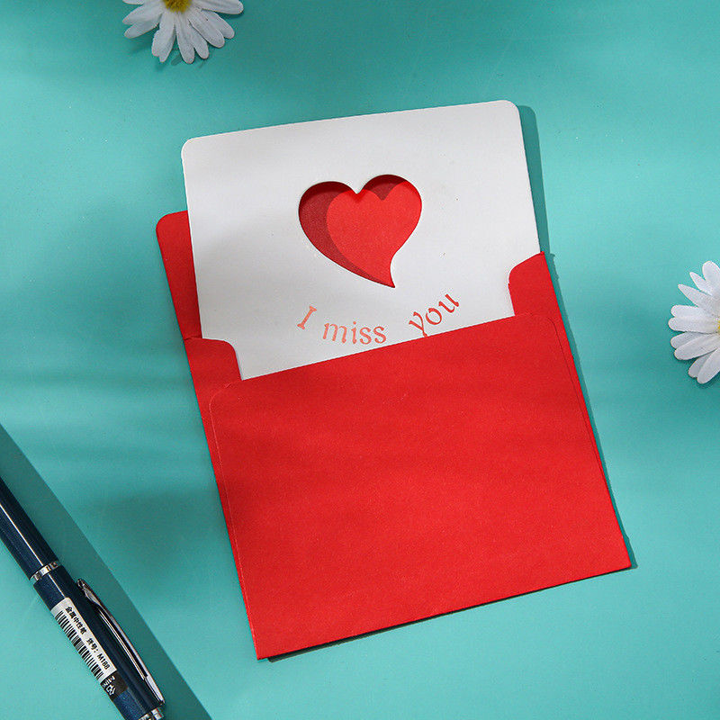 Varios diseños de inspiración de las tarjetas de felicitación creativas 5 x 7 pulgadas para saludos de negocios