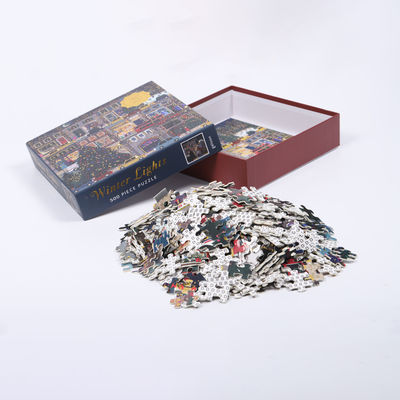 Un buen precio. 500 piezas Puzzles impresos a medida Puzzles de cartón para adultos en línea
