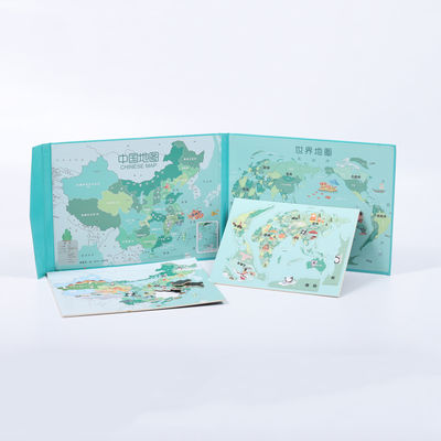 Un buen precio. Puzzle 3D Magnético de Madera de China y el Mapa del Mundo en línea