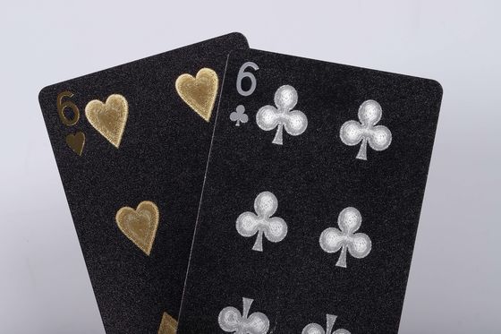 Un buen precio. Pantone Color Personalizado Impreso Tarjetas de Juego Pedir en línea Negro mate en línea