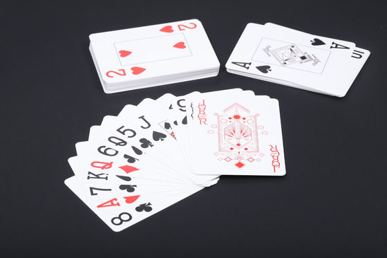 Un buen precio. Blackjack Personalizado Impreso de Juego de Tarjetas Deck de Tarjetas a granel en línea