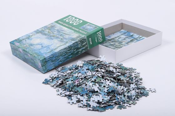 Un buen precio. Puzzle de cartón CMYK a granel Impresión Puzzle de pulsera impreso a medida en línea