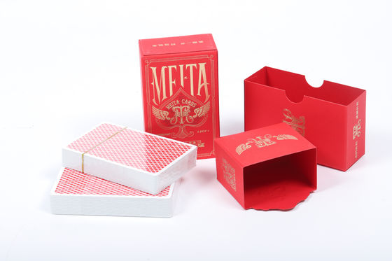 Un buen precio. Liso acabado colorido patrón de rompecabezas Juego de cartas para clubes Clubes en línea