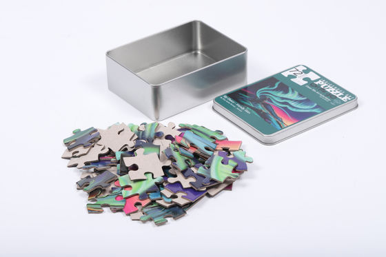 Puzzles de cartón educativo de 100 piezas