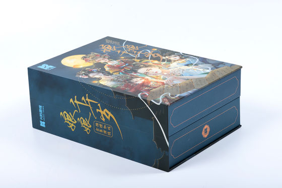 Un buen precio. Caja de almacenamiento de juegos de papel personalizado con cierre irregular en línea