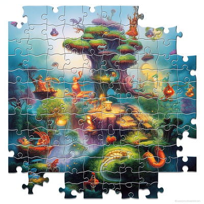 Un buen precio. Puzzle de cartón resistente para actividades familiares en el interior en línea