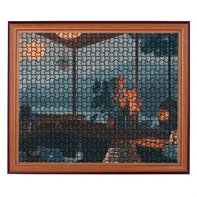 Un buen precio. Puzzles fotográficos rectangulares a todo color personalizables en línea