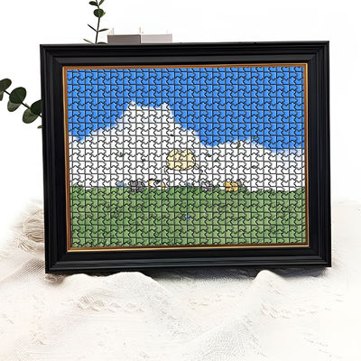 Un buen precio. Puzzles rectangulares de colores personalizados en línea