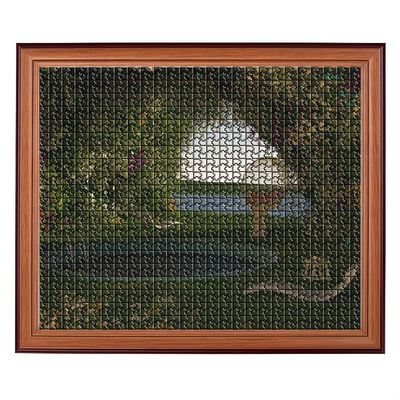 Puzzles de cartón impresos a medida para desafiar a los entusiastas de los puzzles intermedios