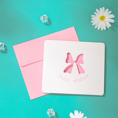 Un buen precio. Varios diseños de inspiración de las tarjetas de felicitación creativas 5 x 7 pulgadas para saludos de negocios en línea