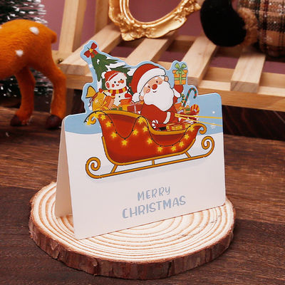Un buen precio. Temas variados de Papel para tarjetas de felicitación de Santa en línea
