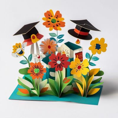 Un buen precio. Tarjetas de felicitación innovadoras personalizadas estilo moderno para sus saludos profesionales en línea