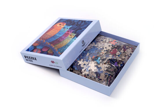 Un buen precio. 500 Pieces Custom Printed Puzzles Various Sizes Playing Function Ideal for Corporate Training and Motivational Programs en línea